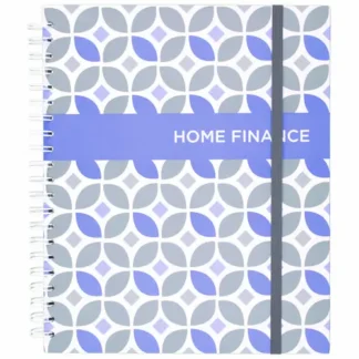 AT-A-GLANCE® Day Runner® Monthly Home Finance Organizer, 5 Column Format, Black/Green/White Cover, 11 x 9 Sheets, 30 Sheets/Book