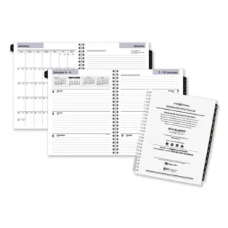 AT-A-GLANCE® DayMinder Executive Weekly/Monthly Refill, 8.75 x 7, White Sheets, 12-Month (Jan to Dec): 2025