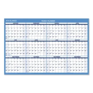 AT-A-GLANCE® Horizontal Erasable Wall Planner