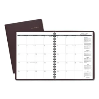 AT-A-GLANCE® Monthly Planner, 11 x 9, Winestone Cover, 15-Month: Jan 2025 to Mar 2026