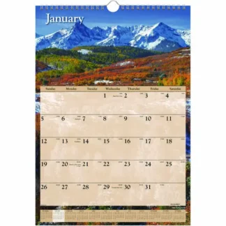 AT-A-GLANCE® Scenic Monthly Wall Calendar
