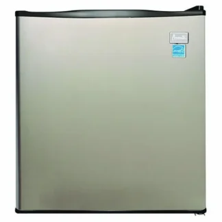 Avanti 1.7 Cu. Ft. All Refrigerator, Stainless Steel/Black