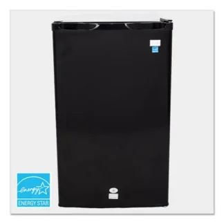 Avanti 4.4 Cu.Ft. Auto-Defrost Refrigerator, Black