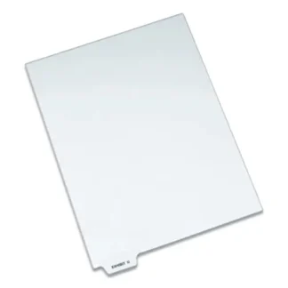 Avery® Avery-Style Preprinted Legal Bottom Tab Dividers, Exhibit U, 26-Tab, 11 x 8.5, White, 25/Pack
