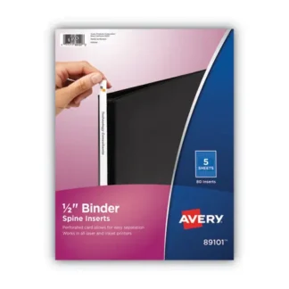 Avery® Binder Spine Inserts