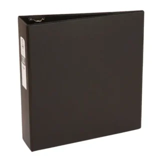 Avery® Economy Non-View Binder with Round Rings, 3" Capacity, 3 Rings, 11 x 8.5, Black (3602)