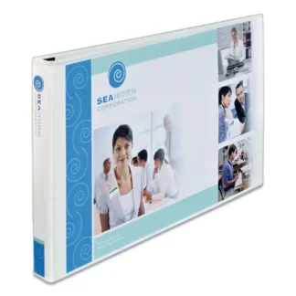 Avery® Heavy-Duty View Binder, 3" Slant Rings, 11 x 17, White