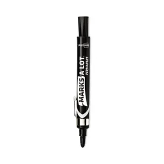 Avery® MARKS A LOT® Large Desk-Style Permanent Marker with Metal Pocket Clip