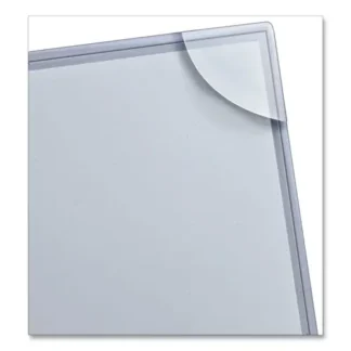 Avery® Three-Hole Punched Corner Lock Plastic Sleeves, Clear, 4/Pack