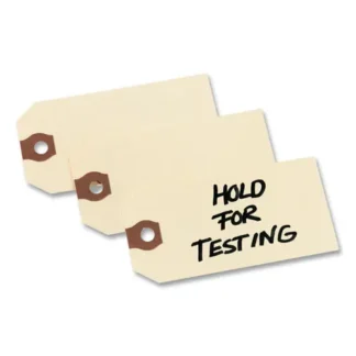Avery® Unstrung Shipping Tags, Manila, 1,000/Box