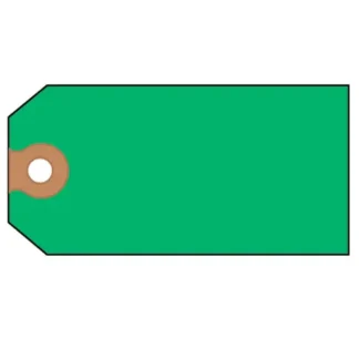 Avery® Unstrung Shipping Tags, Green, 4.75" x 2.38", 1000/Box