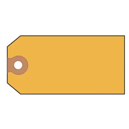 Avery® Unstrung Shipping Tags, Yellow, 4.75 x 2.38, 1,000/Box