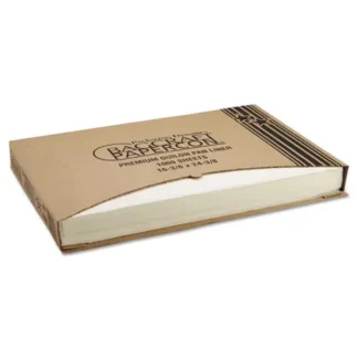 Bagcraft Grease-Proof Quilon Pan Liners, 16.38 x 24.38, White, 1,000/Carton