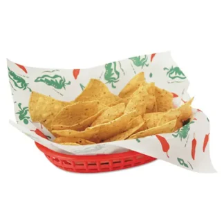 Bagcraft Grease-Resistant Paper Wraps and Liners, Southwest Pattern, 12 x 12, 1,000/Box, 5 Boxes/Carton (Non-Stock Item - Extended Delivery Time)