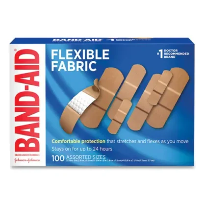 BAND-AID® Flexible Fabric Adhesive Bandages