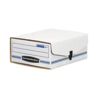Bankers Box® LIBERTY BINDER-PAK, Letter Files, White/Blue
