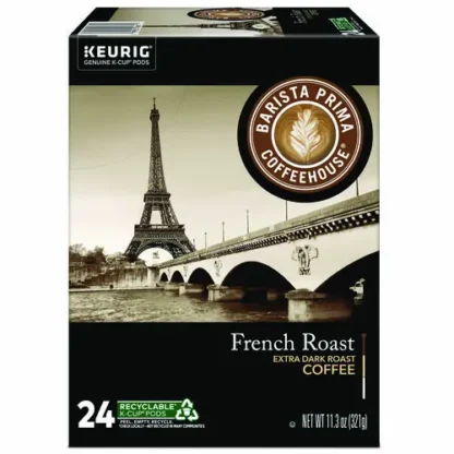 Barista Prima Coffeehouse® French Roast K-Cups Coffee Pack, 24/Box