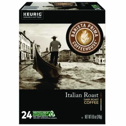 Barista Prima Coffeehouse® Italian Roast K-Cups Coffee Pack, 24/Box