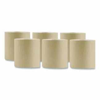 BASELINE™ Hardwound Towel, 1-Ply, Brown, 800 ft, 6 Rolls/Carton