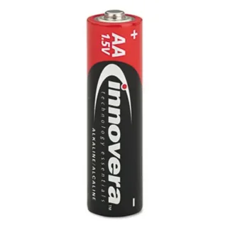 Battery, Alkaline, AA, 24-Pack