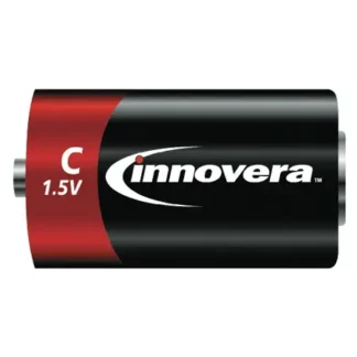 Battery Alkaline Size C Battery, 12 Pack