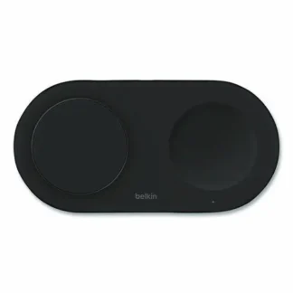 Belkin® BOOST CHARGE Pro 2-in-1 Magnetic Wireless Charging Pad with Qi2, USB-C, 15 W, Black