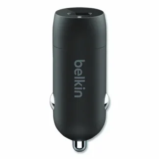 Belkin® BOOST CHARGE USB-PD Car Charger + Lightning to USB-C Cable, 30 W, USB-C, Black