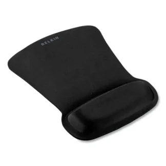 Belkin® WaveRest Gel Mouse Pad with Wrist Rest, Black