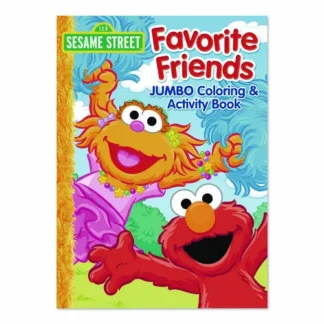 Bendon® Sesame Street Favorite Friends Jumbo Coloring and Activity Book
