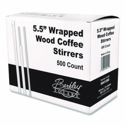Berkley Square Wrapped Wood Stirrers