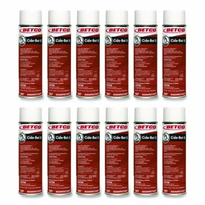Betco® Cide-Bet II Aerosol Disinfectant Spray, Floral Scent, 19 oz, 12/Carton