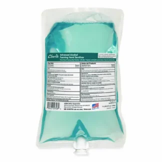 Betco® Clario Advanced Alcohol Foaming Sanitizer, Citrus, 1,000 mL Bag, 6/Carton