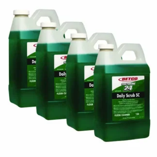 Betco® Daily Scrub SC Floor Cleaner, Characteristic Scent, 2 L Bottle, 4/Carton