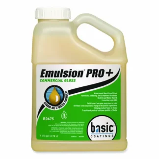 Betco® Emulsion Pro+ Floor Finish and Sealer, 1 gal Bottle, 4/Carton