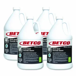 Betco® Green Earth Peroxide Cleaner, Fresh Mint Scent, 1 gal Bottle, 4/Carton