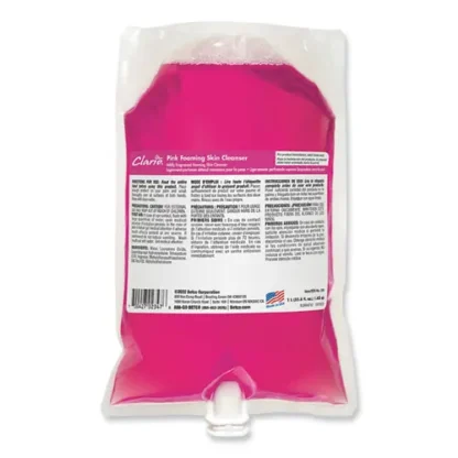Betco® Pink Foaming Skin Cleanser Refill, Fresh Scent, 1,000 mL, 6/Carton