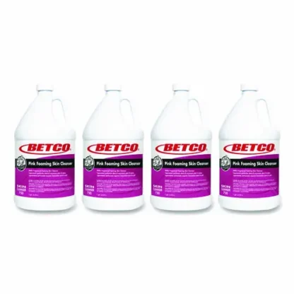 Betco® Pink Foaming Skin Cleanser Refill, Fresh Scent, 1 gal, 4/Carton
