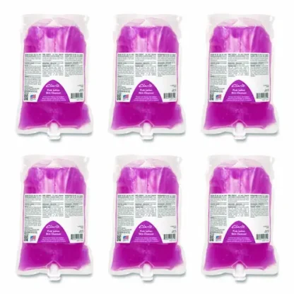 Betco® Pink Lotion Skin Cleanser Refill, Clean Bouquet Scent, 1,000 mL, 6/Carton