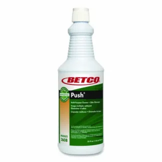 Betco® PUSH All Purpose Cleaner and Odor Eliminator, Mango Scent, 32 oz Bottle