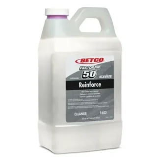 Betco® Reinforce Floor Cleaner and Protectant, Lemon Scent, 2 L Bottle, 4/Carton
