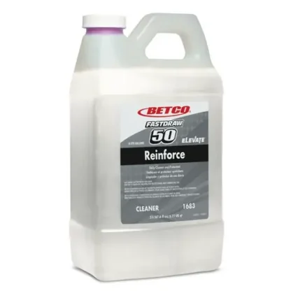 Betco® Reinforce Floor Cleaner and Protectant, Lemon Scent, 2 L Bottle, 4/Carton