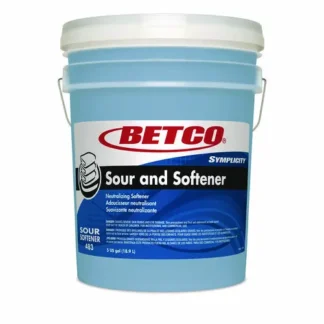 Betco® Symplicity Sour and Softener, Springtime Fresh Scent, 5 gal Pail