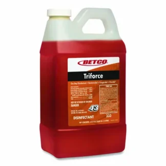 Betco® Triforce Disinfectant, Fresh Scent, 2 L Bottle, 4/Carton