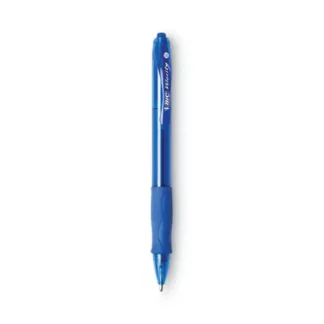 BIC® GLIDE Bold Ballpoint Pen Value Pack, Retractable, Bold 1.6 mm, Blue Ink, Translucent Blue Barrel, 36/Pack
