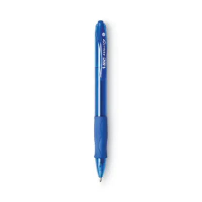 BIC® GLIDE Bold Ballpoint Pen Value Pack, Retractable, Bold 1.6 mm, Blue Ink, Translucent Blue Barrel, 36/Pack