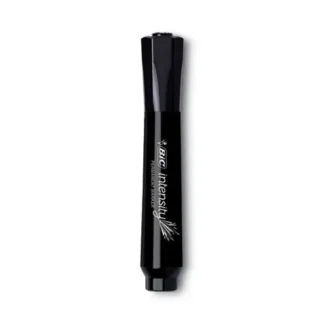 BIC® Intensity Chisel Tip Permanent Marker Value Pack, Broad Chisel Tip, Black, 36/Pack