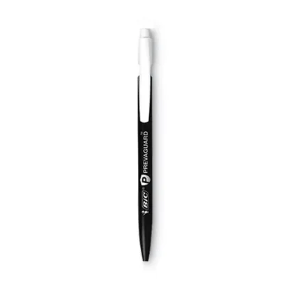 BIC® PrevaGuard Media Clic Mechanical Pencils, 0.7 mm, HB (#2), Black Lead, 6 Black Barrel / 6 Blue Barrel, Dozen