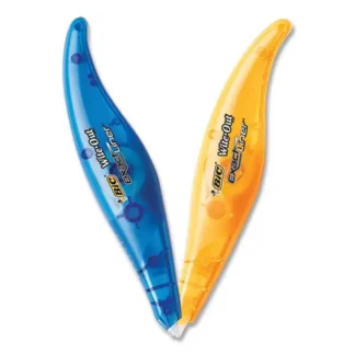 BIC® Wite-Out Brand Exact Liner Correction Tape, Non-Refillable, 4/Pack
