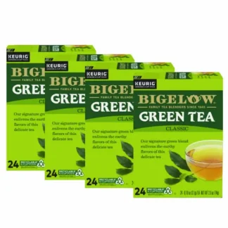 Bigelow® Green Tea K-Cup Pack, 24/Box, 4 Box/Carton