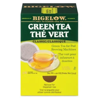 Bigelow® Green Tea Pods, 1.9 oz, 18/Box
